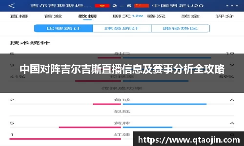 中国对阵吉尔吉斯直播信息及赛事分析全攻略